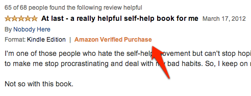 amazon verified review